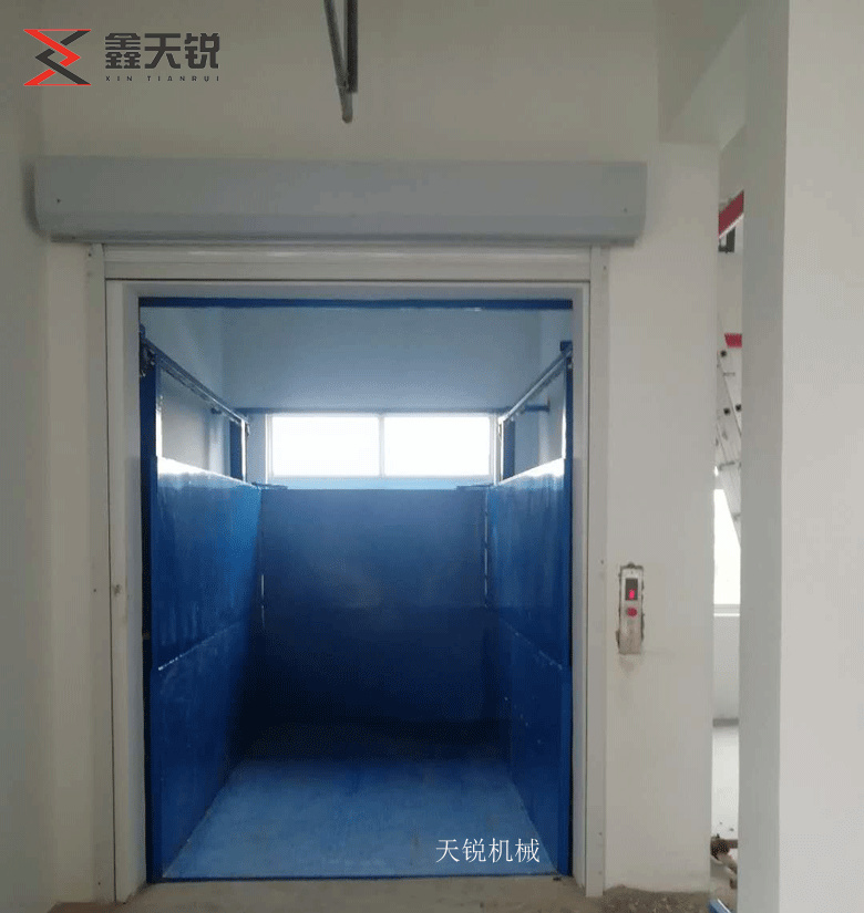 三沙上货专用导轨式升降货梯